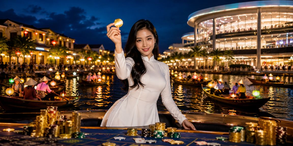Người dùng tại Hội An xem lại thông tin tài khoản và lịch sử giao dịch trên thiết bị di động