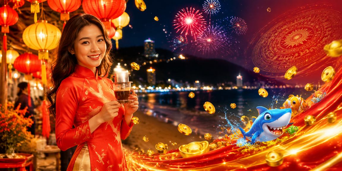 Người dùng Vũng Tàu thư giãn bên bờ biển và kiểm tra kết quả xổ số trên ứng dụng di động